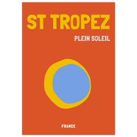 SAINT TROPEZ PLEIN SOLEIL - Affiche