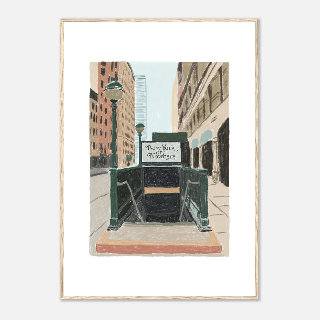 Illustration elegante avec couleurs chaudes et style intemporel.