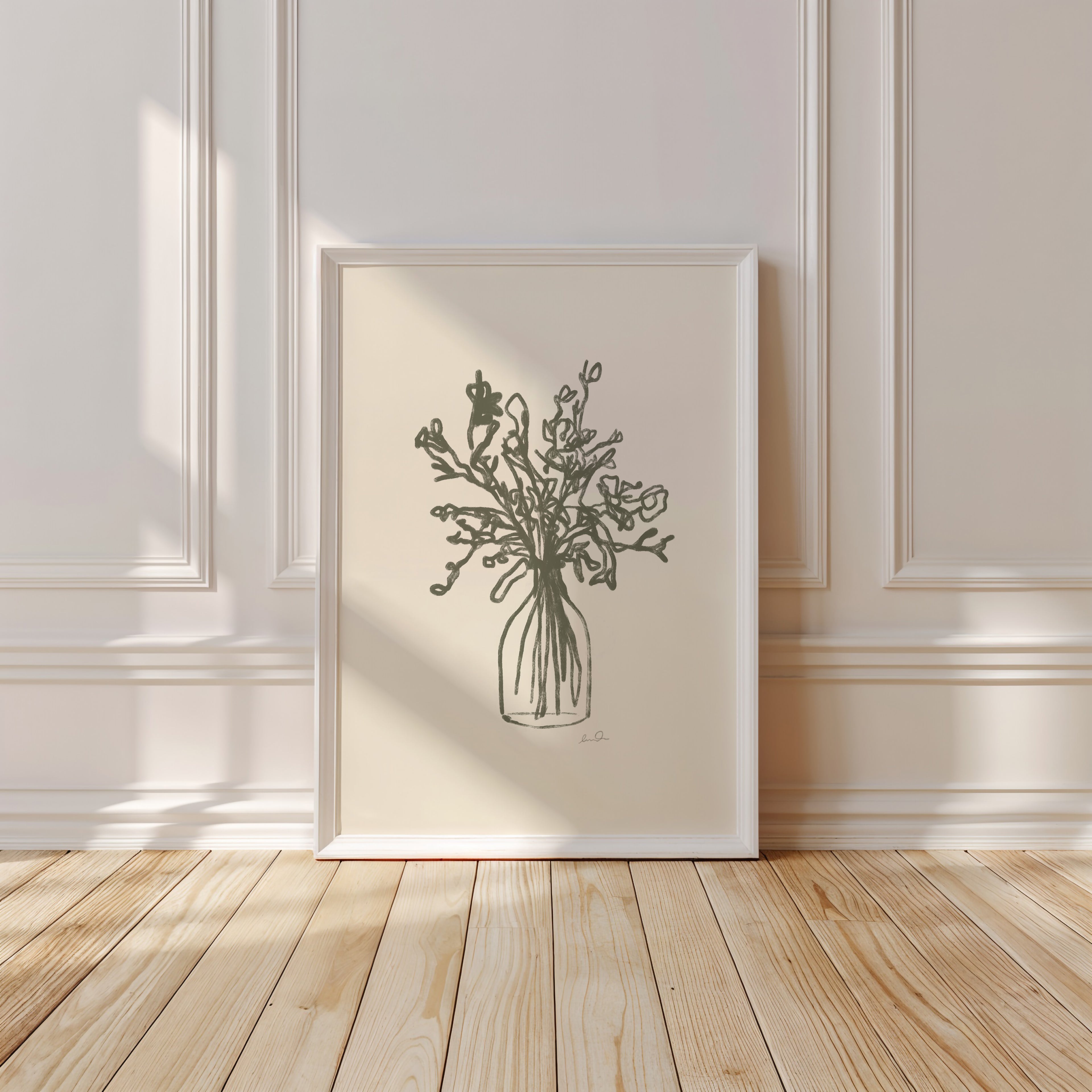 Le bouquet - Affiche