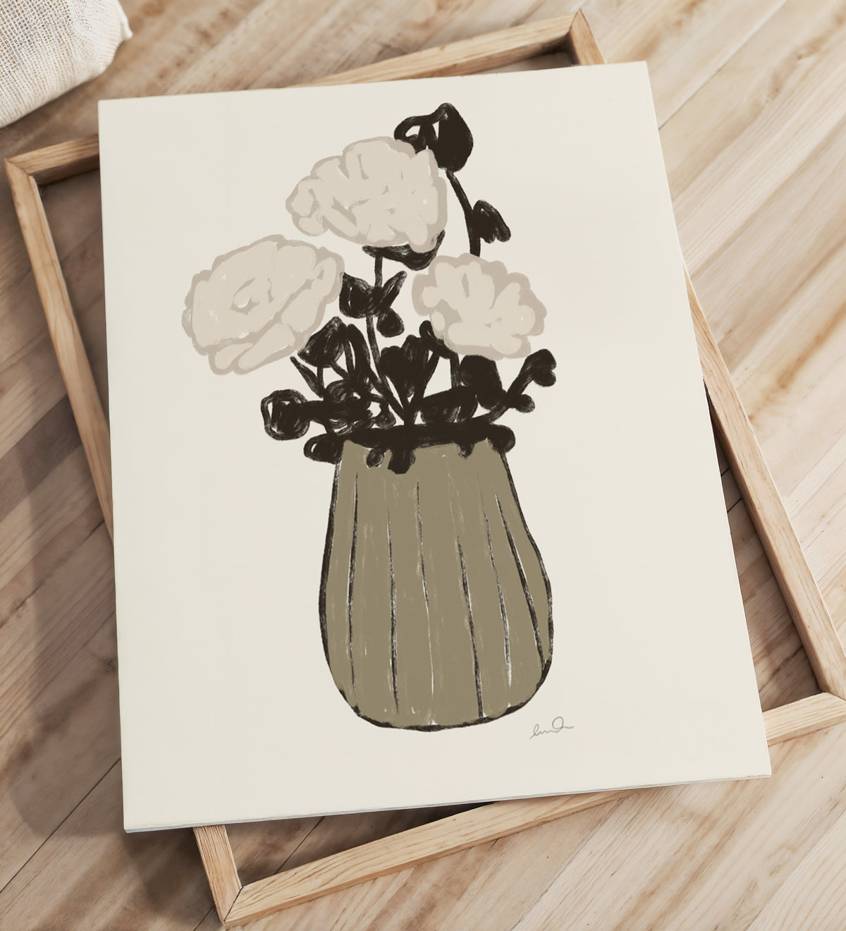 Le bouquet - Affiche