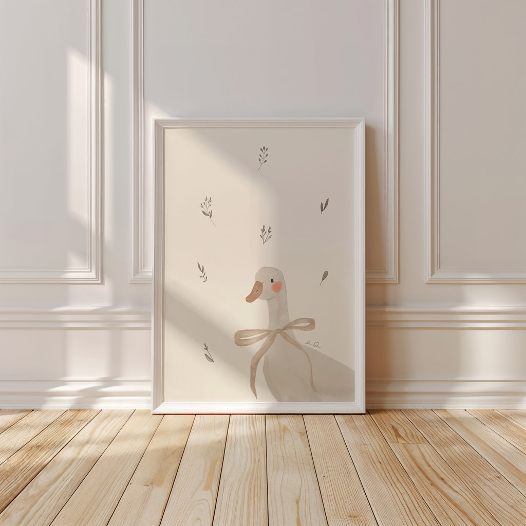 L'oie - Affiche