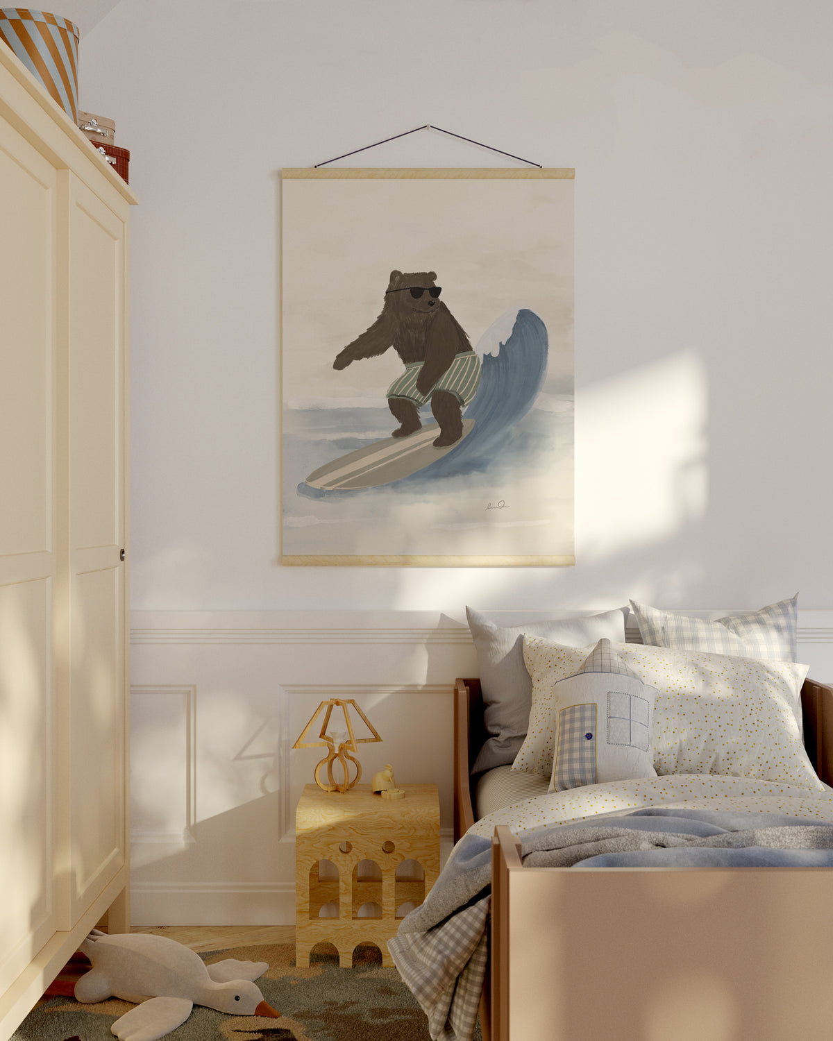 L'ours surfeur - Affiche