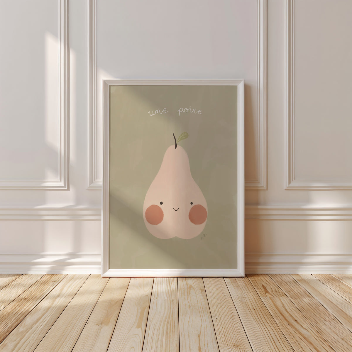 Une poire - Affiche