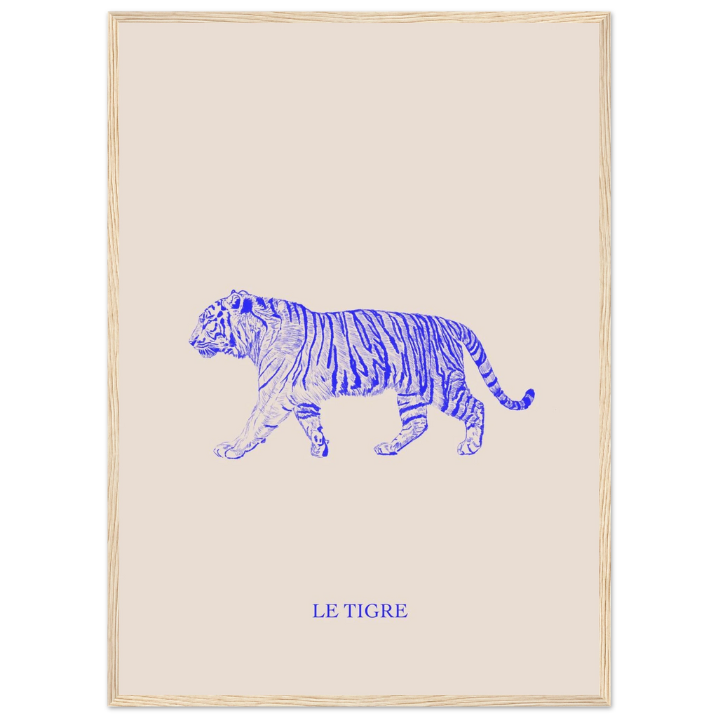 Illustration au crayon moderne et poetique pour une decoration murale elegante.
