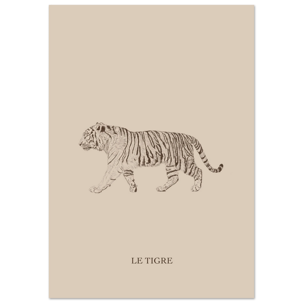 Illustration poétique signée Aude de Riberolles, parfaite pour une chambre bébé douce et naturelle.