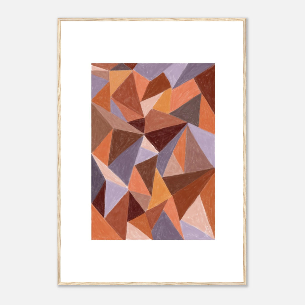 Une illustration expressive et décorative, disponible exclusivement chez ADR Gallery.
