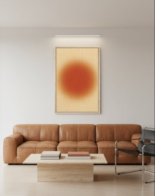 Radiance sunset - impression sur toile encadrée