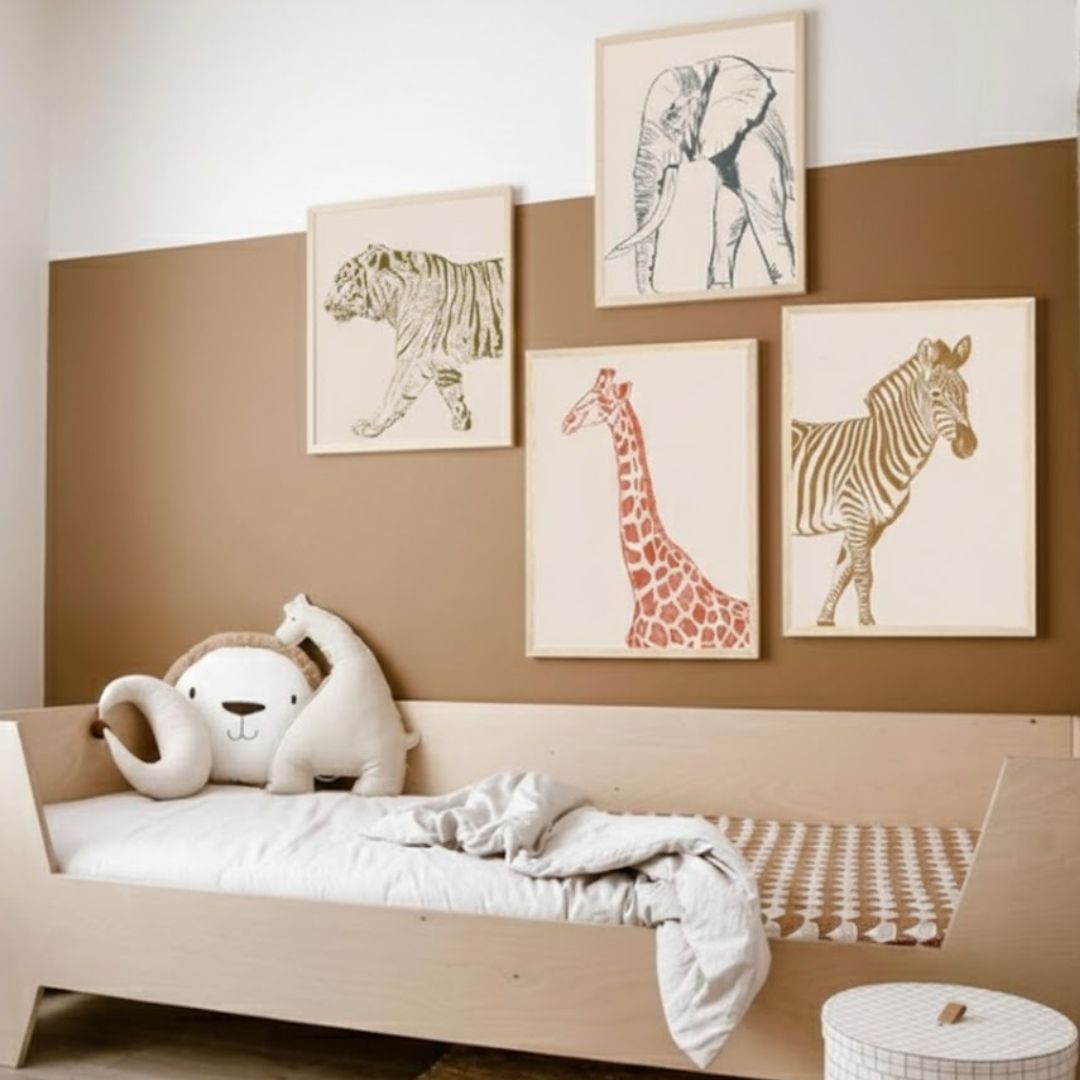 Le grand éléphant, version couleur - Affiche - ADR GALLERY