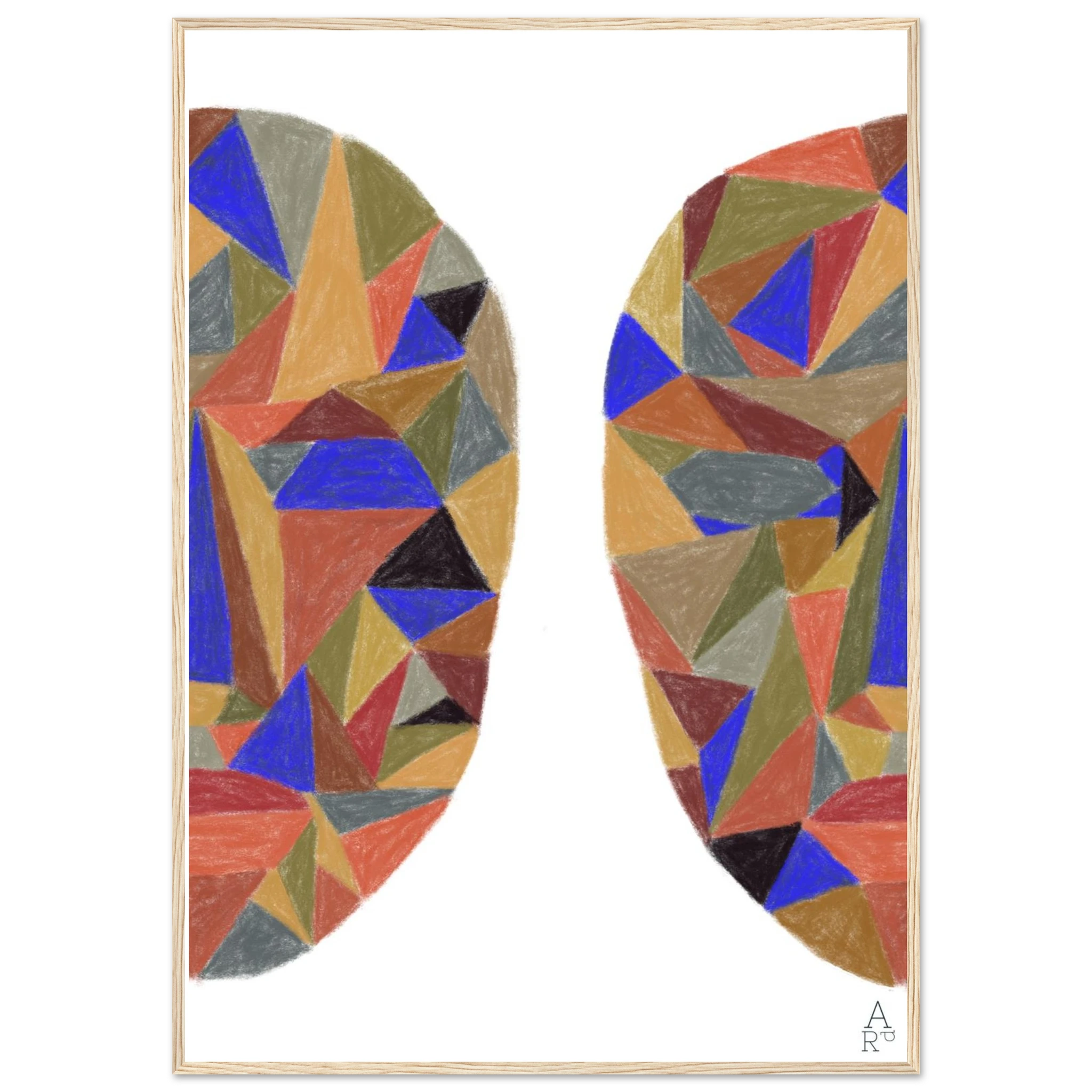 Double face Patchwork N°2 — Œuvre originale à la craie d’art

par Aude de Riberolles

L'illustration se distingue par un jeu vibrant de couleurs, de formes géométriques et de superpositions, donnant naissance à une composition dynamique et expressive. Disponible en plusieurs formats, elle s’accorde harmonieusement avec les deux autres créations de la collection Patchwork N°1. Idéale pour sublimer un salon, une salle de réception, une chambre, un couloir ou un bureau, cette œuvre s’adapte parfaitement à tout