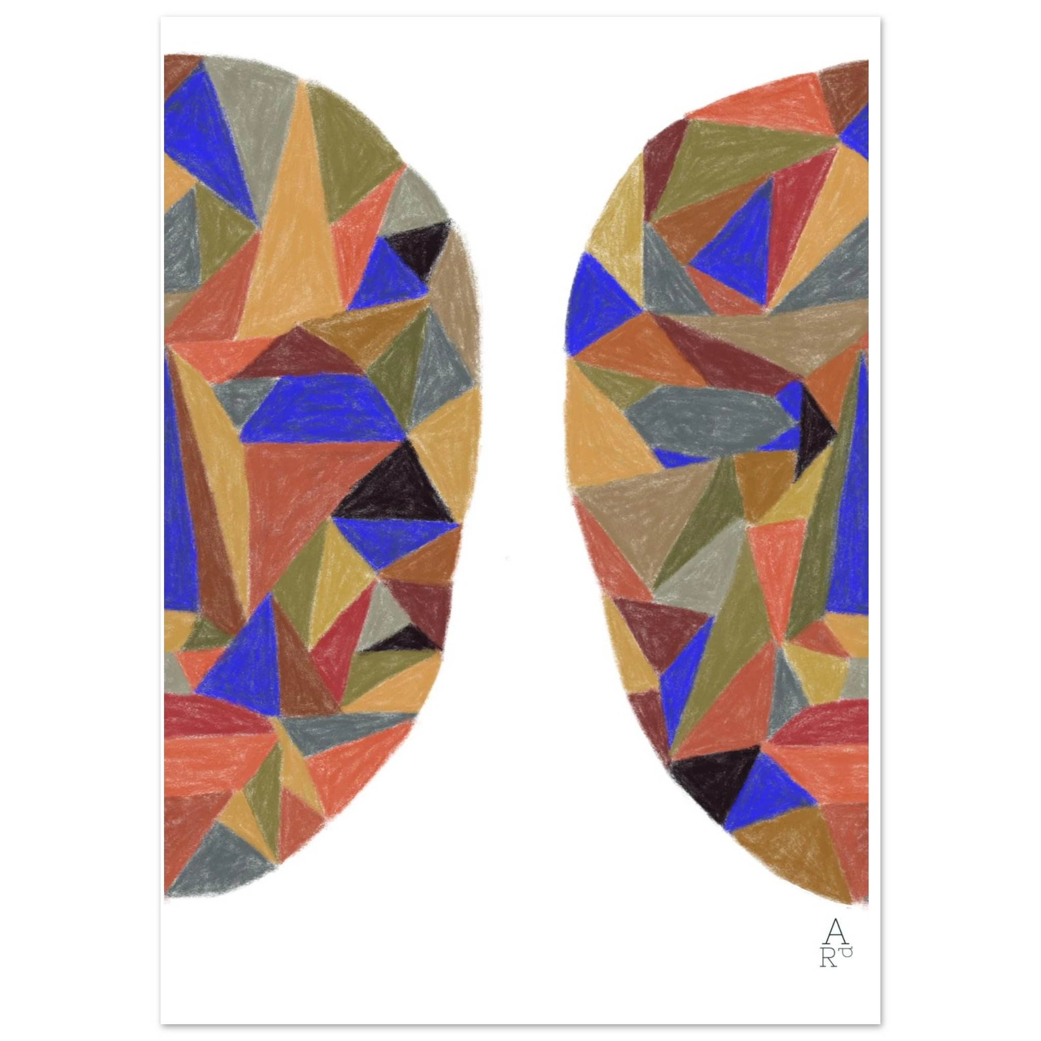 Double face patchwork N°1 est une illustration originale réalisée à la craie d’art

par Aude de Riberolles.


Elle se distingue par un jeu vibrant de couleurs, de formes géométriques et de superpositions, donnant naissance à une composition dynamique et expressive. Disponible en plusieurs formats, elle s’accorde harmonieusement avec les deux autres créations de la collection Patchwork N°1. Idéale pour sublimer un salon, une salle de réception, une chambre, un couloir ou un bureau, cette œuvre s’adapte