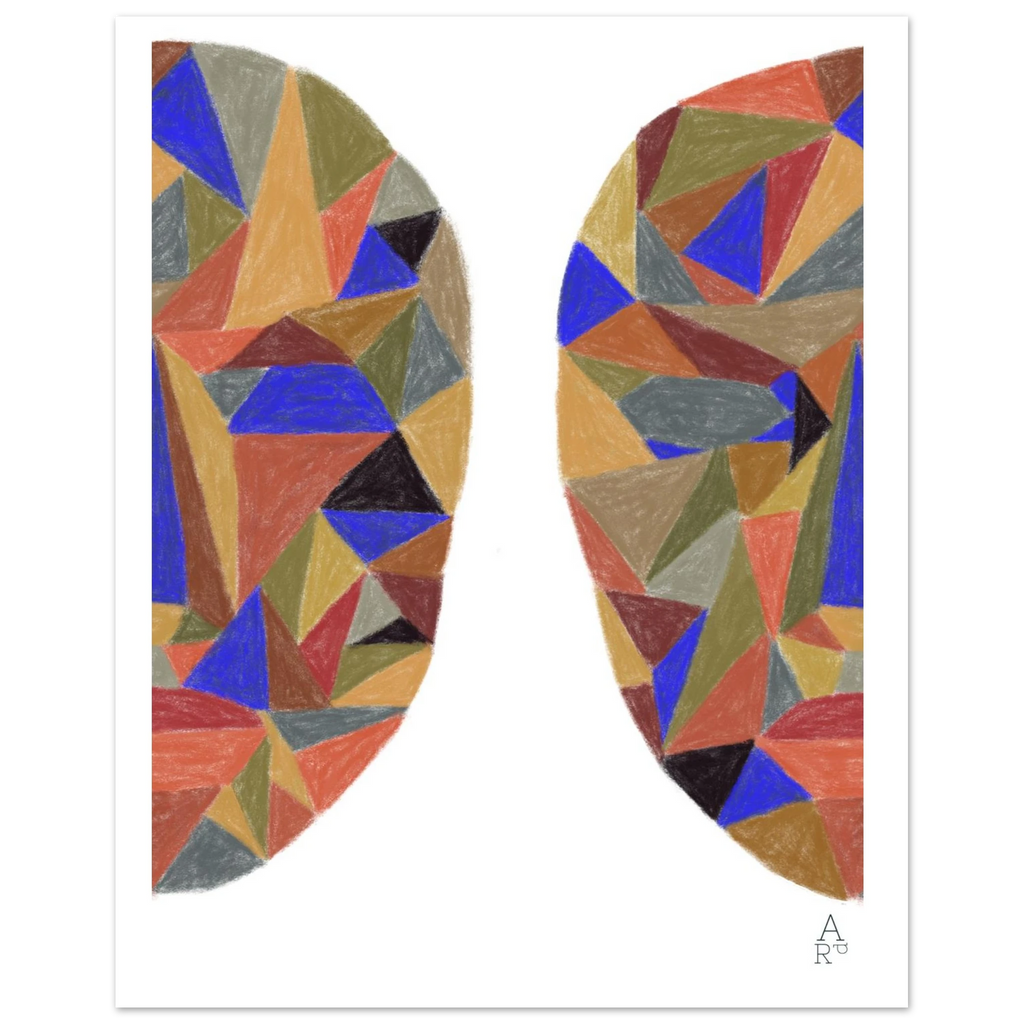 Double face patchwork N°1 est une illustration originale réalisée à la craie d’art

par Aude de Riberolles.


Elle se distingue par un jeu vibrant de couleurs, de formes géométriques et de superpositions, donnant naissance à une composition dynamique et expressive. Disponible en plusieurs formats, elle s’accorde harmonieusement avec les deux autres créations de la collection Patchwork N°1. Idéale pour sublimer un salon, une salle de réception, une chambre, un couloir ou un bureau, cette œuvre s’adapte