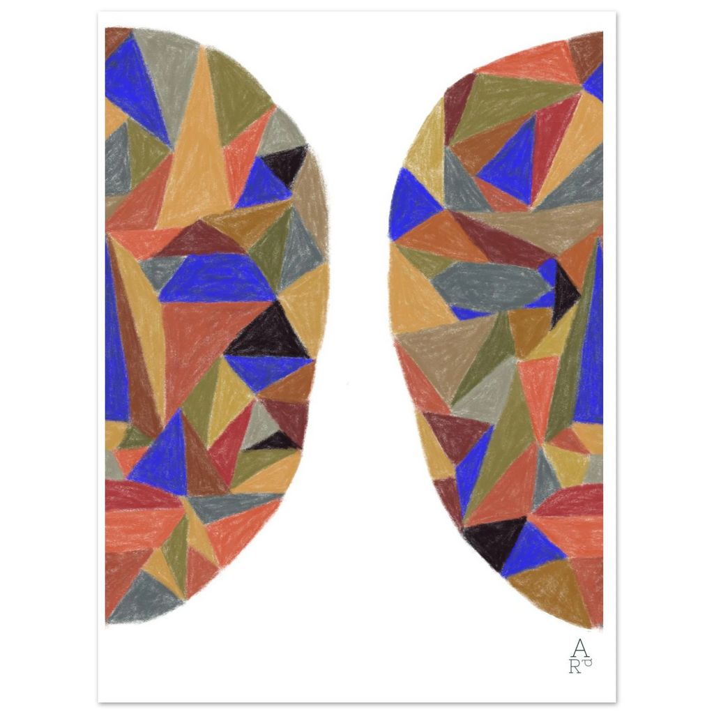 Double face patchwork N°1 est une illustration originale réalisée à la craie d’art

par Aude de Riberolles.


Elle se distingue par un jeu vibrant de couleurs, de formes géométriques et de superpositions, donnant naissance à une composition dynamique et expressive. Disponible en plusieurs formats, elle s’accorde harmonieusement avec les deux autres créations de la collection Patchwork N°1. Idéale pour sublimer un salon, une salle de réception, une chambre, un couloir ou un bureau, cette œuvre s’adapte