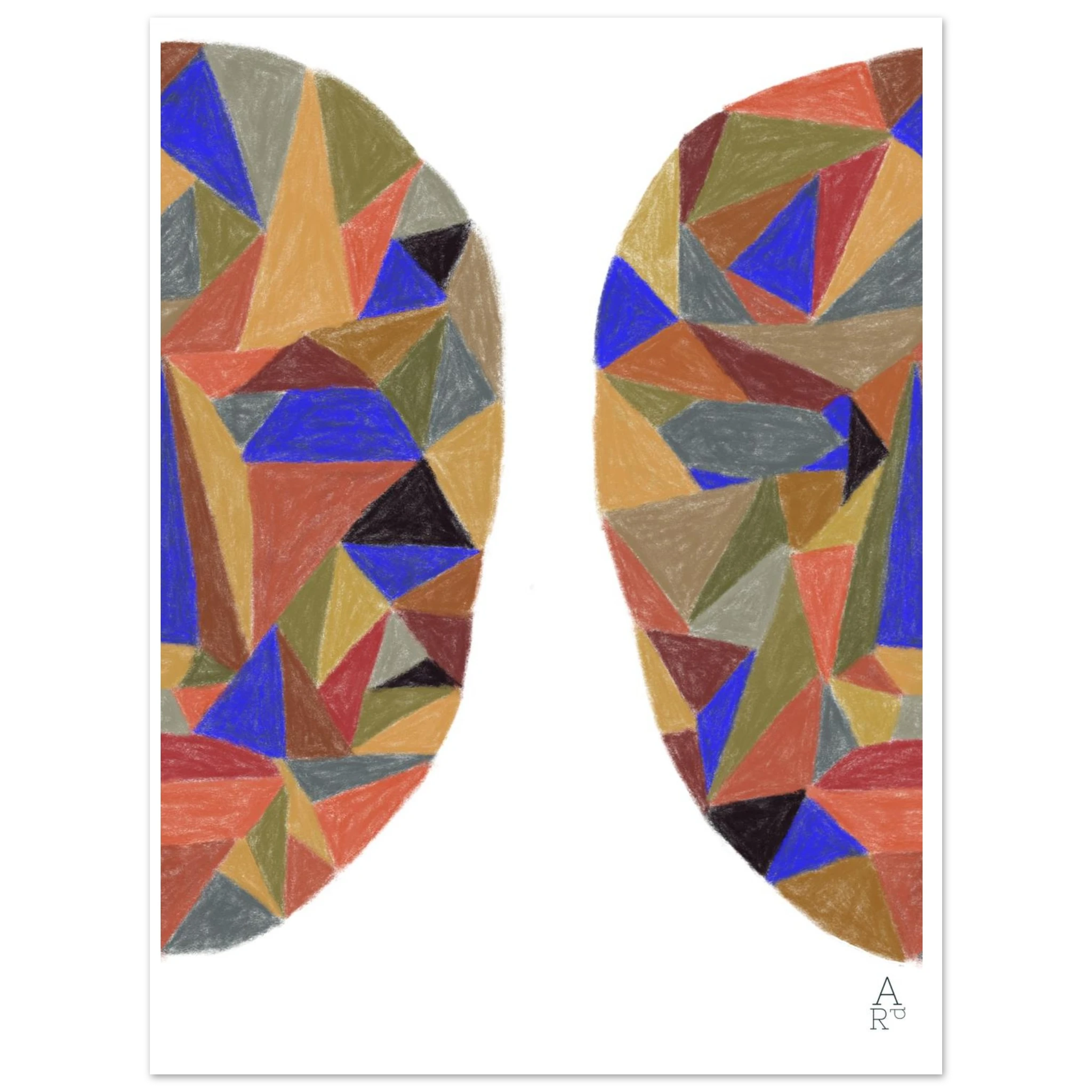 Double face patchwork N°1 est une illustration originale réalisée à la craie d’art

par Aude de Riberolles.


Elle se distingue par un jeu vibrant de couleurs, de formes géométriques et de superpositions, donnant naissance à une composition dynamique et expressive. Disponible en plusieurs formats, elle s’accorde harmonieusement avec les deux autres créations de la collection Patchwork N°1. Idéale pour sublimer un salon, une salle de réception, une chambre, un couloir ou un bureau, cette œuvre s’adapte