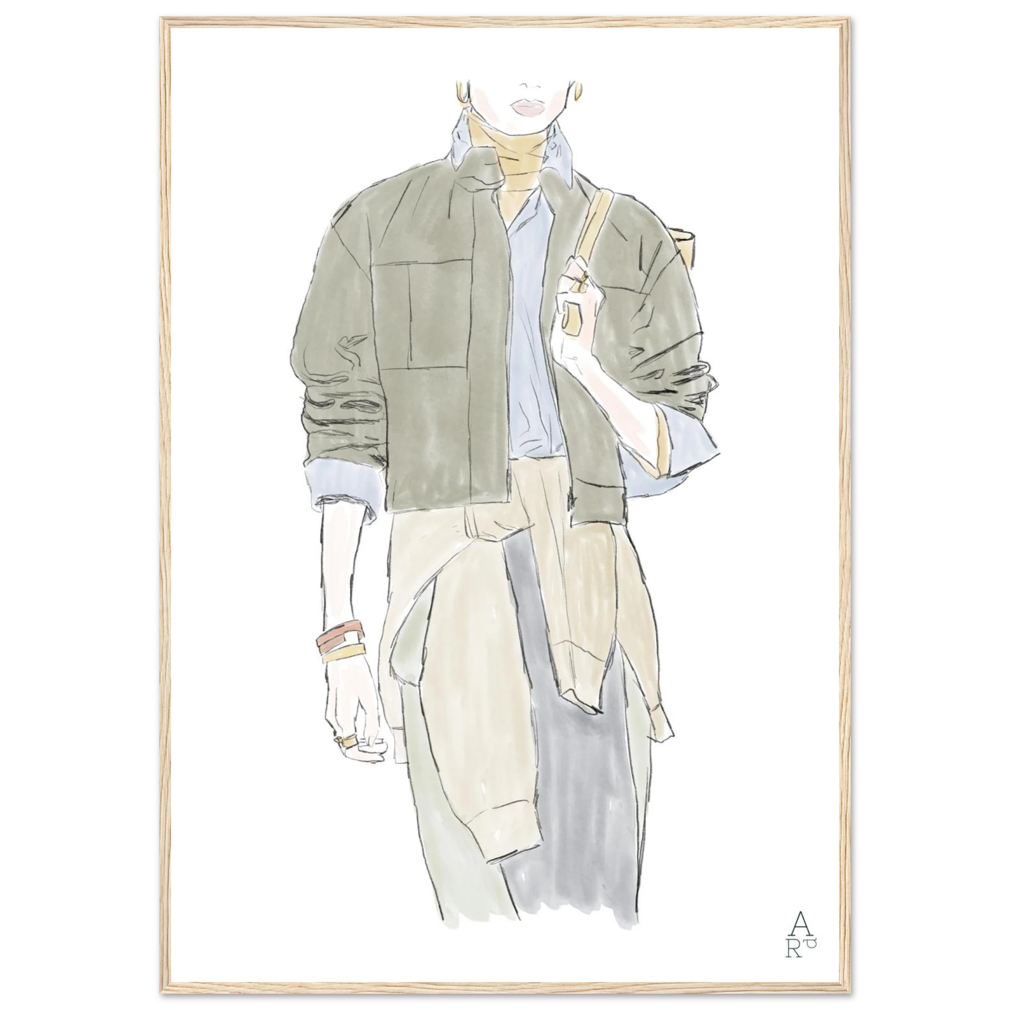 Fashion show N°2 — Illustration originale parfaite pour sublimer votre intérieur