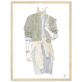 Fashion show N°2 — Illustration originale à l'aquarelle, parfaite pour sublimer vos intérieur