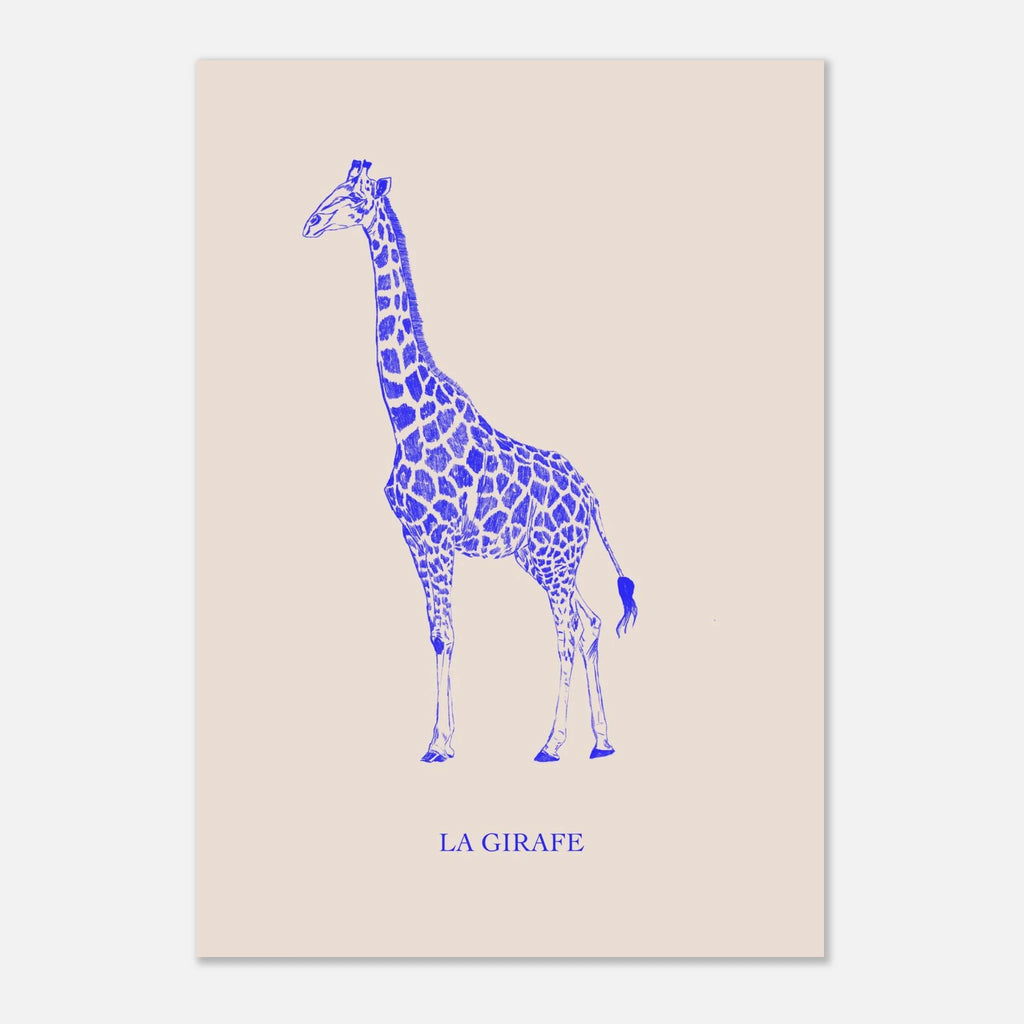 Œuvre originale au crayon signée Aude de Riberolles, douce et expressive.