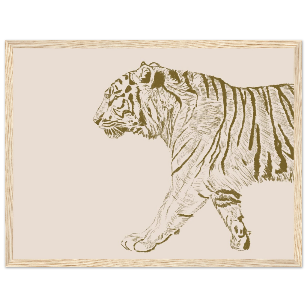 Œuvre originale signée Aude de Riberolles, douce et intemporelle.