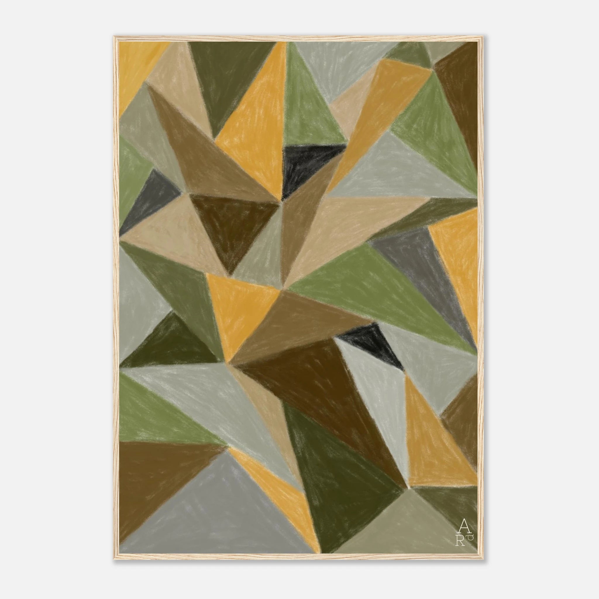 Patchwork N°2 — Œuvre originale à la craie d’art

par Aude de Riberolles

The Hands Patchwork N°2 est une œuvre originale réalisée à la craie d’art par Aude de Riberolles.&nbsp;


La palette chromatique repose sur des&nbsp;tons terreux et naturels&nbsp;— ocres, verts olive, bruns profonds, gris doux, accompagnés de touches de jaune doré. Ces nuances chaleureuses évoquent la texture veloutée de la craie d’art et confèrent à l’ensemble une profondeur organique.