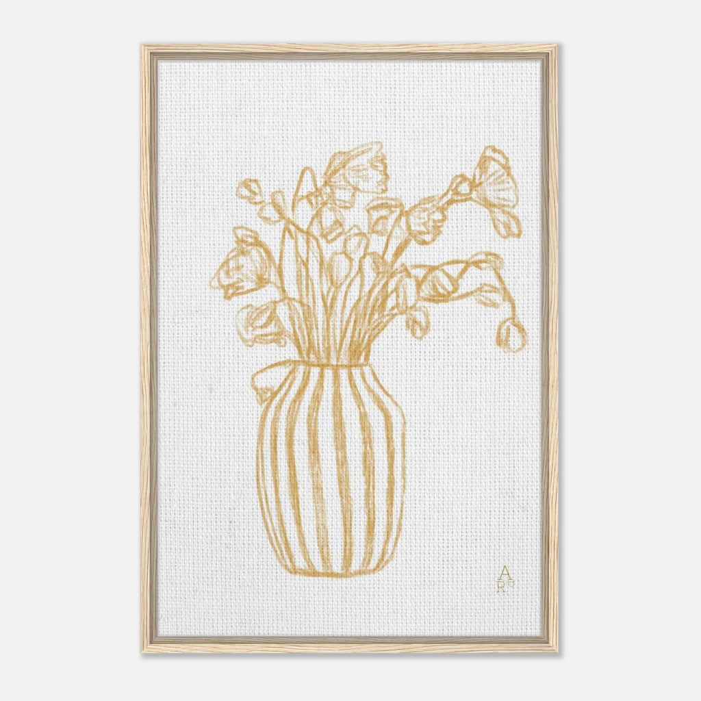 Le bouquet, version jaune - impression sur toile encadrée

Illustration par Aude de Riberolles

Sublimez votre espace avec nos impressions sur toile encadrée, offrant une texture riche qui ajoute de la profondeur pour une expérience artistique captivante.