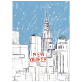 New Yorker bulding - illustration non encadrée

par Aude de Riberolles

Cette illustration d’Aude de Riberolles offre une vue stylisée de New York, mettant en avant plusieurs gratte-ciel emblématiques. Les traits sont simples et épurés, agrémentés de touches de couleur subtiles — un ciel bleu doux et le texte “NEW YORKER” en rouge qui attire immédiatement l’attention. Le résultat évoque un effet graphique et minimaliste, proche d’un croquis urbain ou d’un carnet de voyage, invitant l’observateur à explorer 