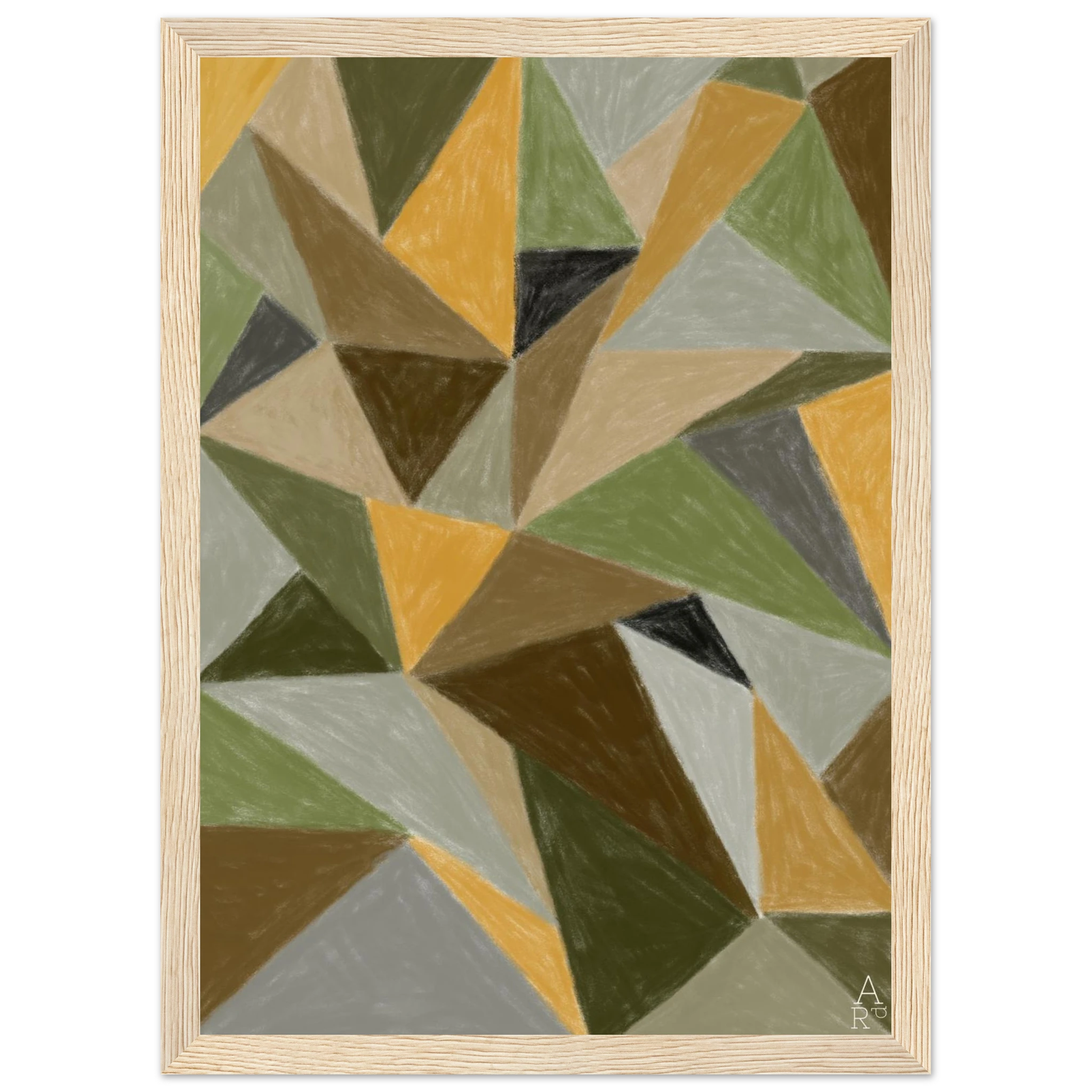 Patchwork N°2 — Œuvre originale à la craie d’art

par&nbsp;Aude de Riberolles

The Hands Patchwork N°2 est une œuvre originale réalisée à la craie d’art par Aude de Riberolles.&nbsp;


La palette chromatique repose sur des&nbsp;tons terreux et naturels&nbsp;— ocres, verts olive, bruns profonds, gris doux, accompagnés de touches de jaune doré. Ces nuances chaleureuses évoquent la texture veloutée de la craie d’art et confèrent à l’ensemble une profondeur organique.