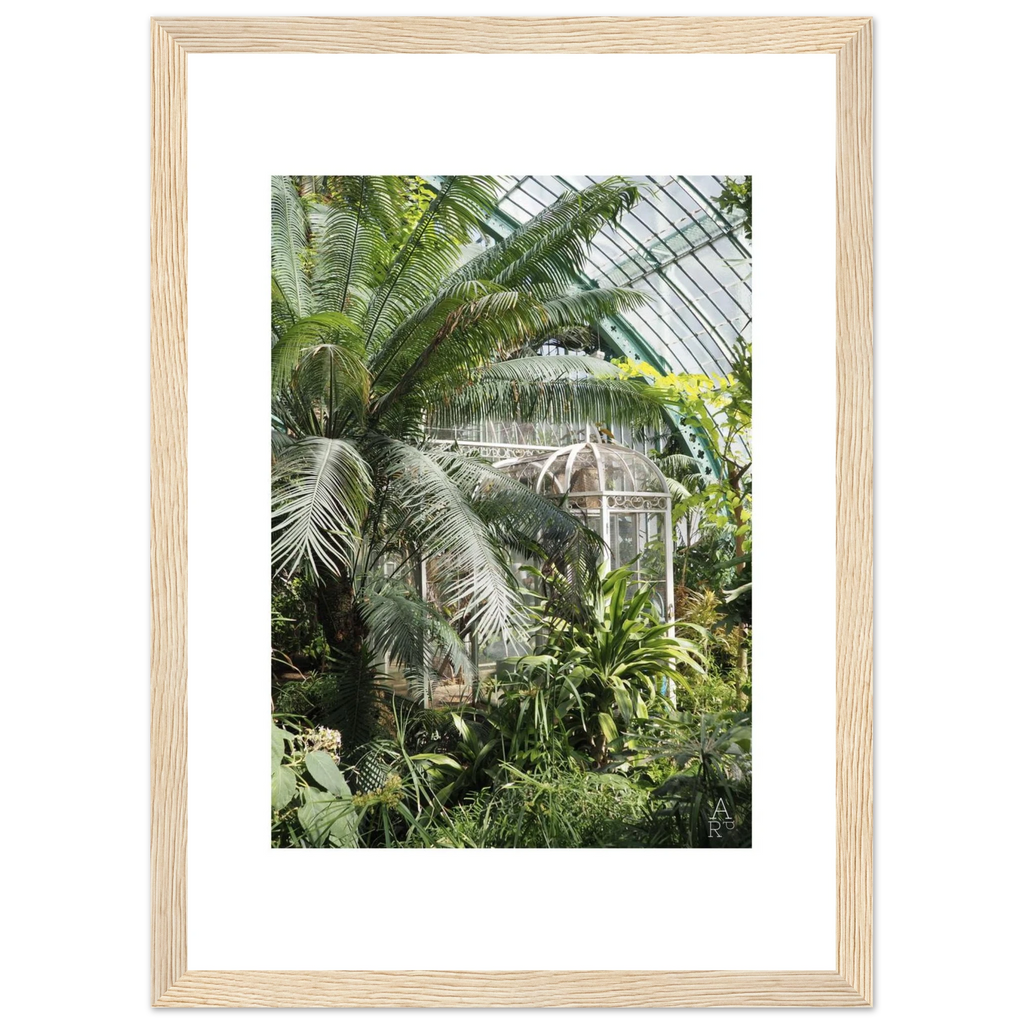 Photo serre parisienne N°2 - affiche encadrée
Photo prise par Aude de Riberolles à Paris
Caractéristique de la photo encadrée:
Nos affiches encadrées en bois, robustes et prêtes à accrocher, sont réalisées sur un papier semi-brillant premium qui rehausse les couleurs avec une légère brillance tout en les protégeant de la décoloration due à la lumière et à l’humidité.