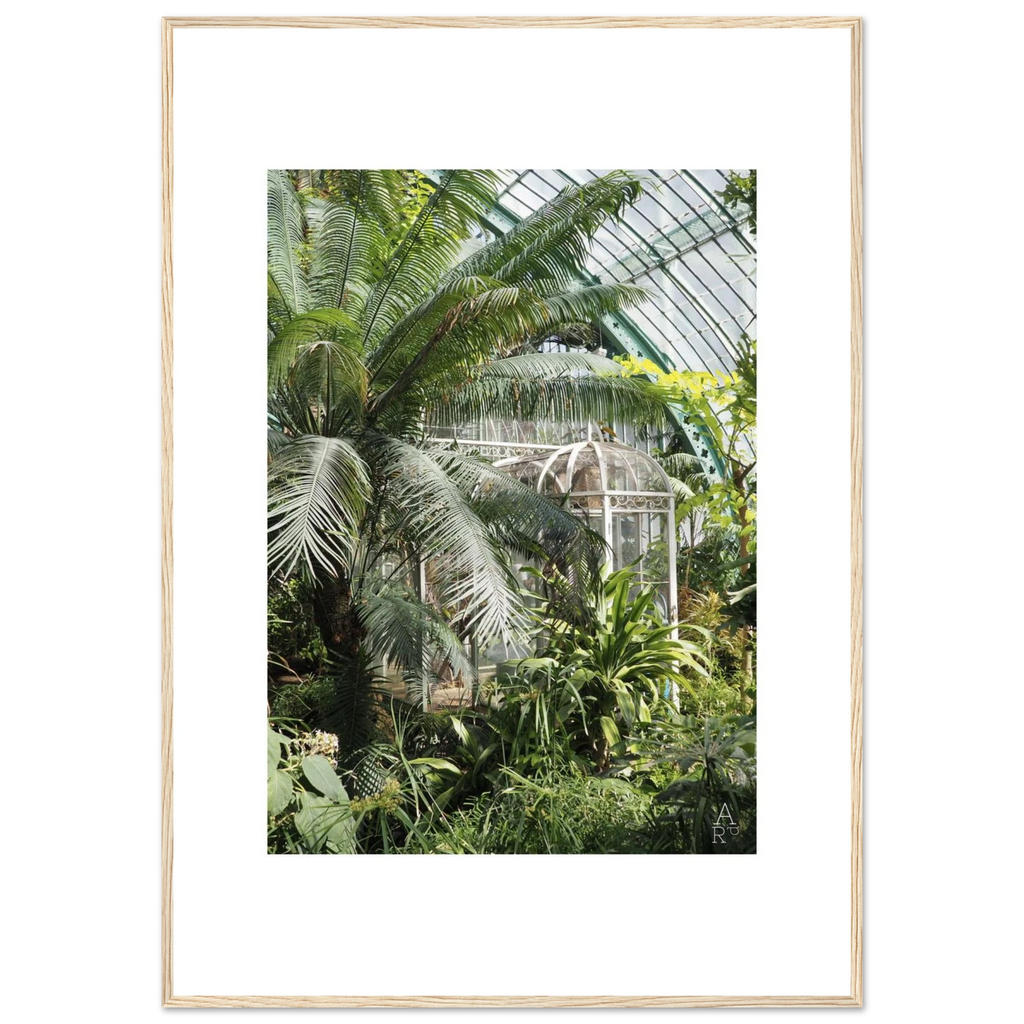 Photo serre parisienne N°2 - affiche encadrée
Photo prise par Aude de Riberolles à Paris
Caractéristique de la photo encadrée:
Nos affiches encadrées en bois, robustes et prêtes à accrocher, sont réalisées sur un papier semi-brillant premium qui rehausse les couleurs avec une légère brillance tout en les protégeant de la décoloration due à la lumière et à l’humidité.