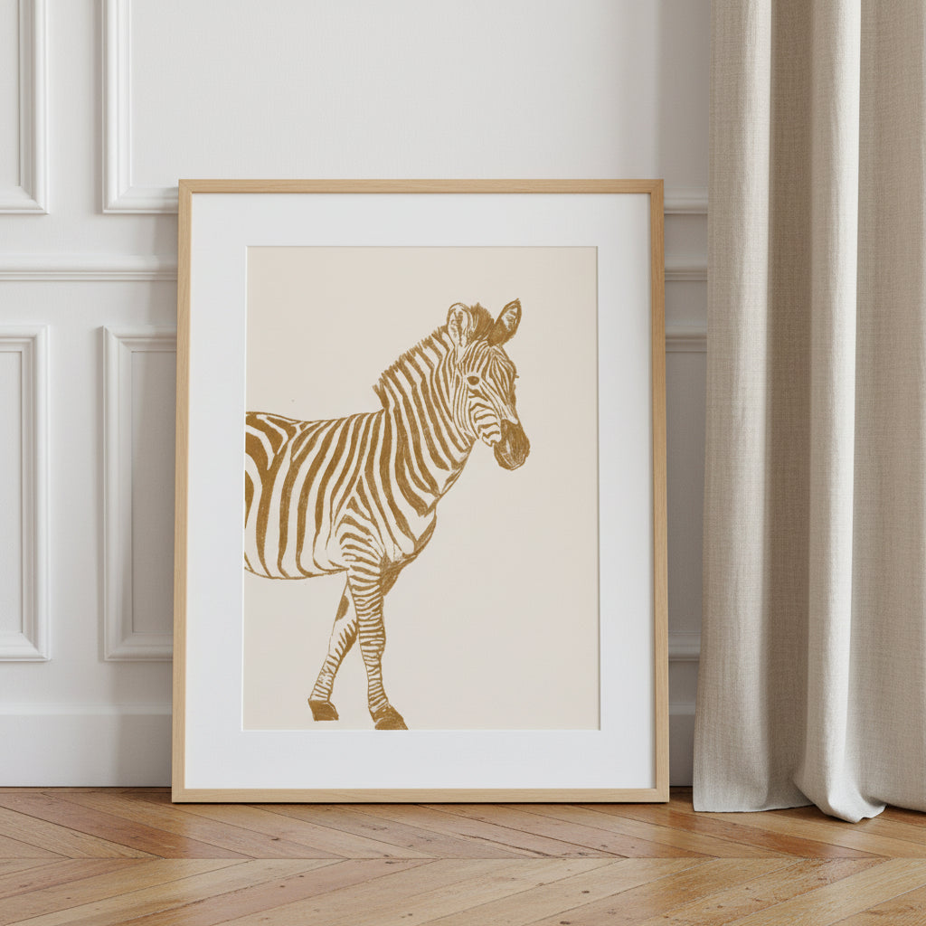 Trait fin et texturé pour une déco murale naturelle et raffinée.