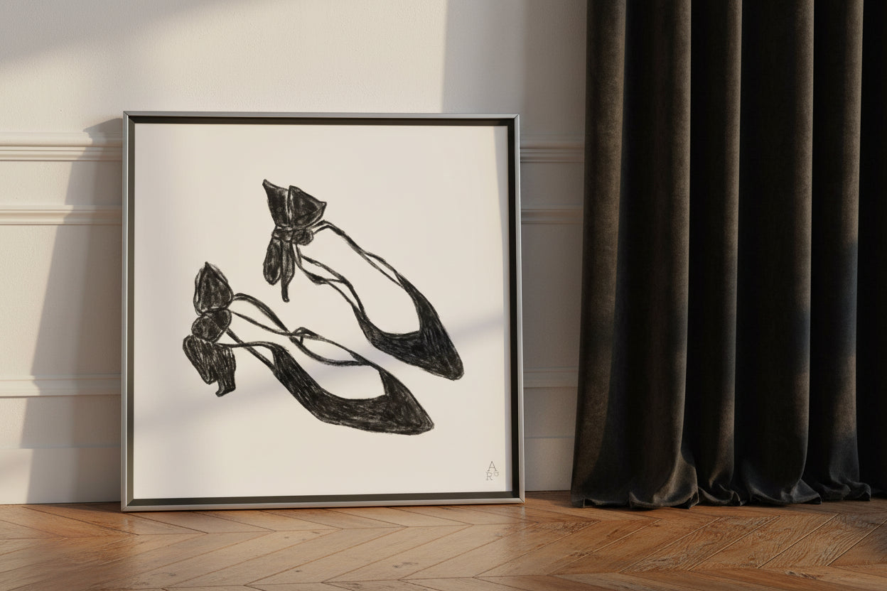 Souliers - affiche encadrée &nbsp;

Illustration à la craie d’art par Aude de Riberolles

Caractéristiques de l’œuvre encadrée:

Le cadre en aluminium élégant présente une finition polie, associé à un papier blanc premium mat et épais pour un toucher lisse et luxueux. L’affiche et le cadre sont expédiés ensemble mais nécessitent un assemblage simple, sans compétence particulière, grâce au matériel inclus