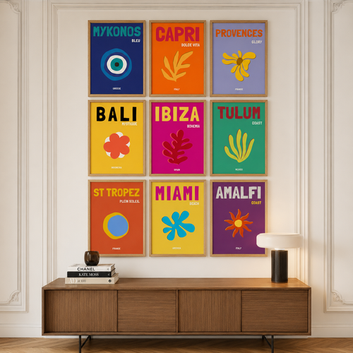AMALFI COAST - Affiche