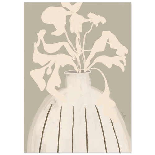 Composition florale, affiche illustrée d'Émilie J. Ouellet – visuel 2