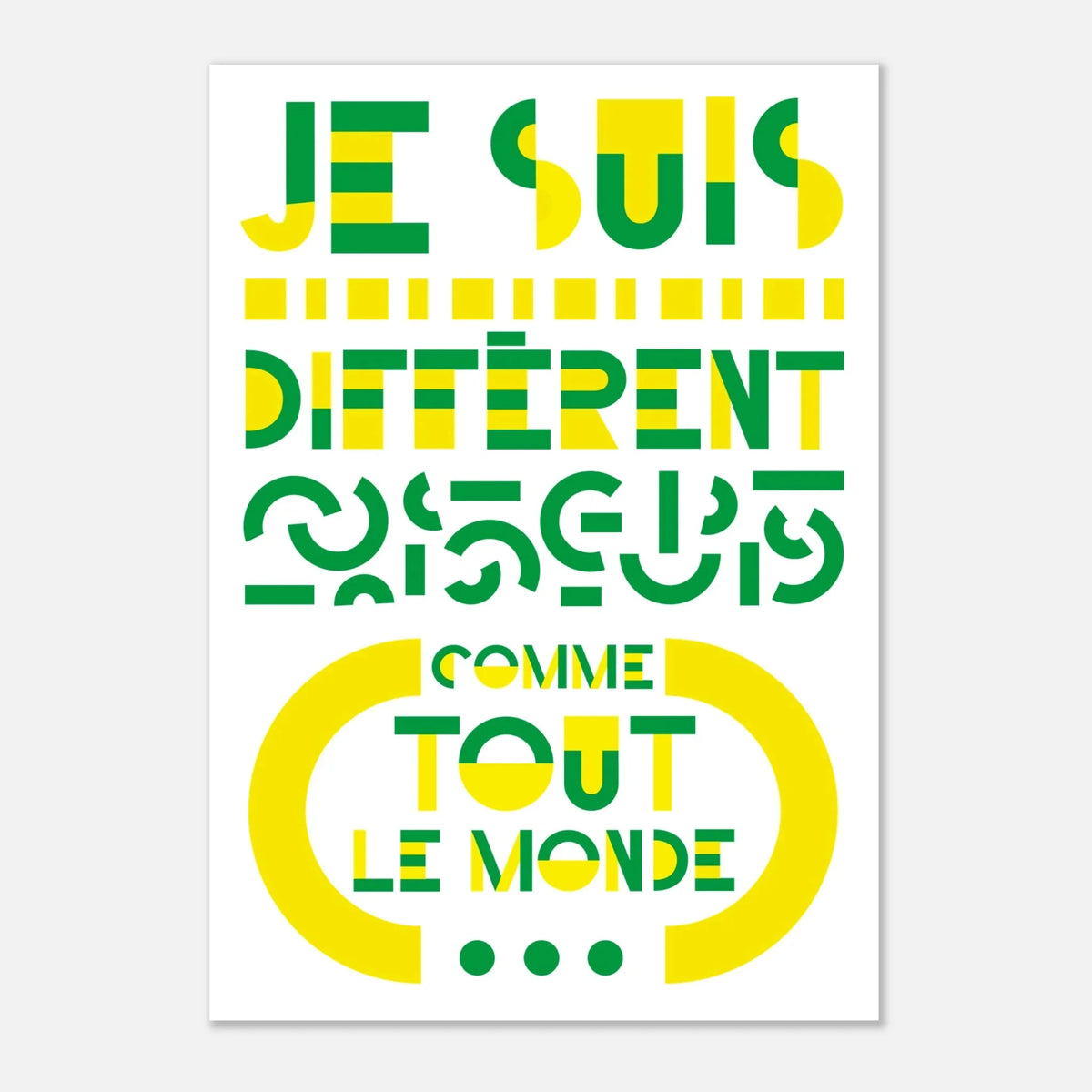Différent, papier poché de Julie Parmentier – visuel 5