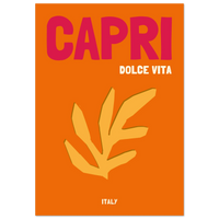 CAPRI DOLCE VITA - Affiche