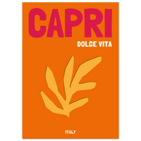 CAPRI DOLCE VITA - Affiche