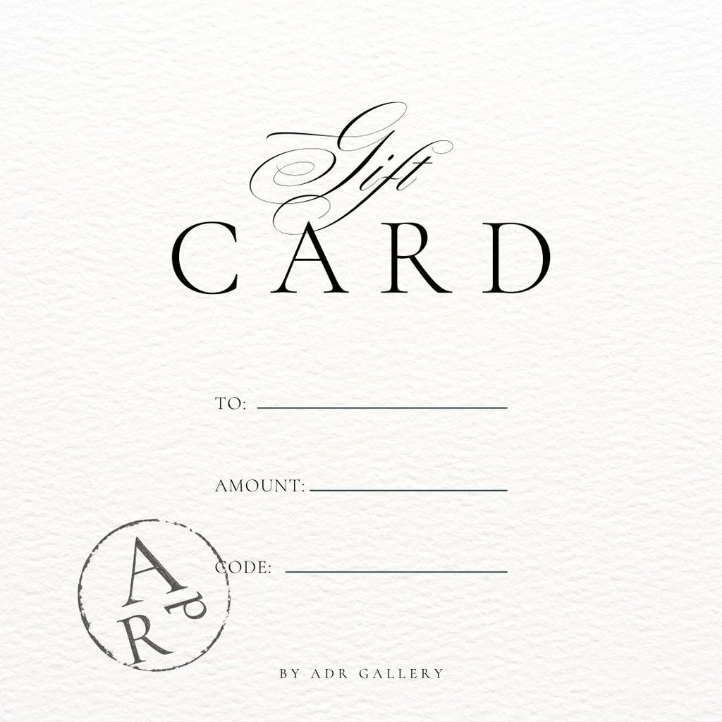 Carte cadeaux ADR GALLERY