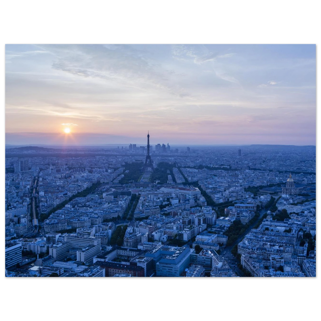 Paris, depuis la Tour Montparnasse, photographie d'art de Mohamed Khalil – visuel 3