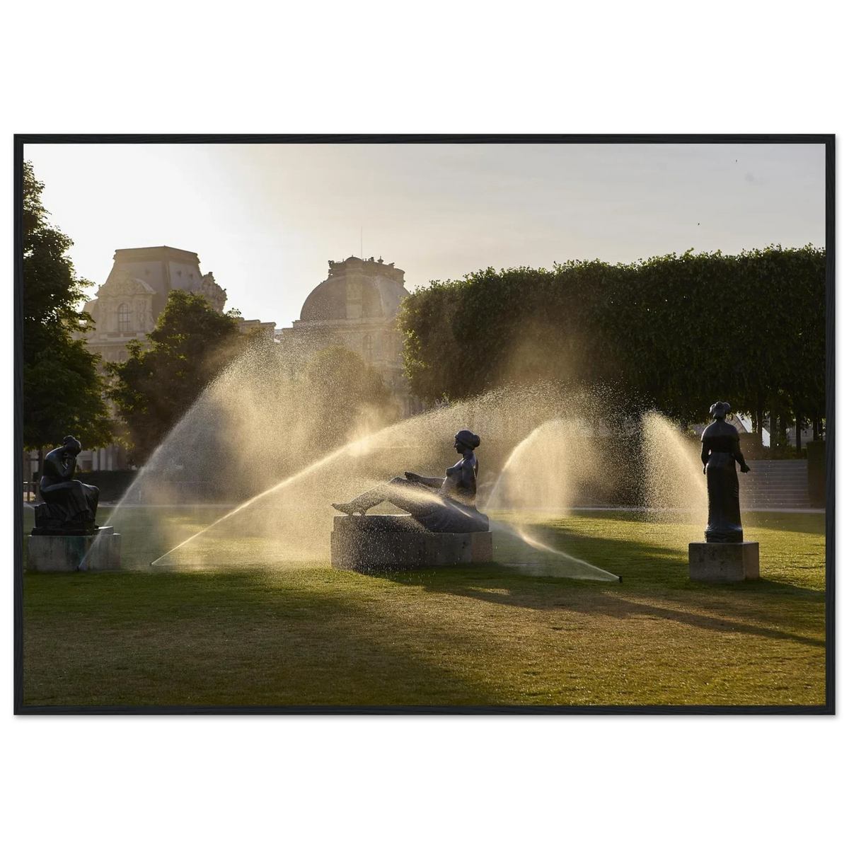 Paris, Jardin du Carrousel, photographie d'art de Mohamed Khalil encadrée – visuel 5