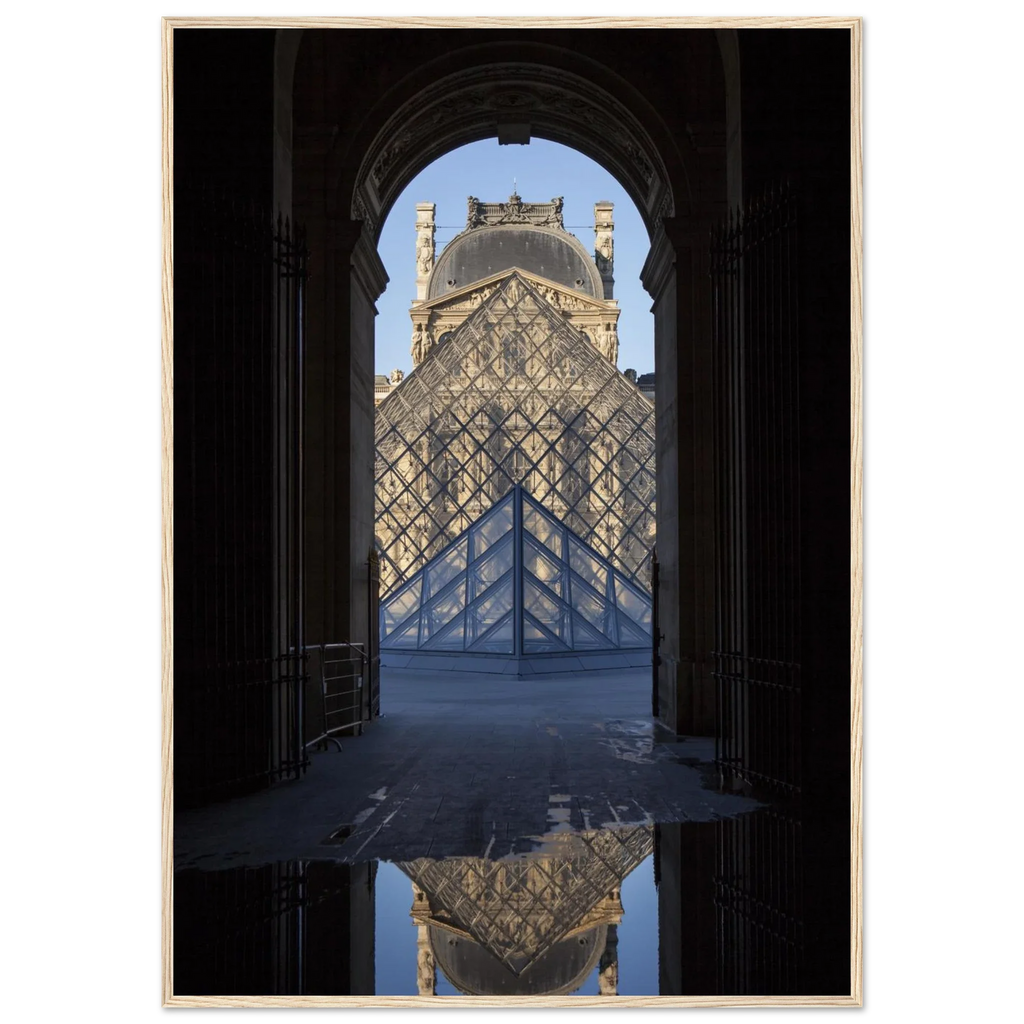 Paris, Louvre, photographie d'art de Mohamed Khalil encadrée – visuel 4