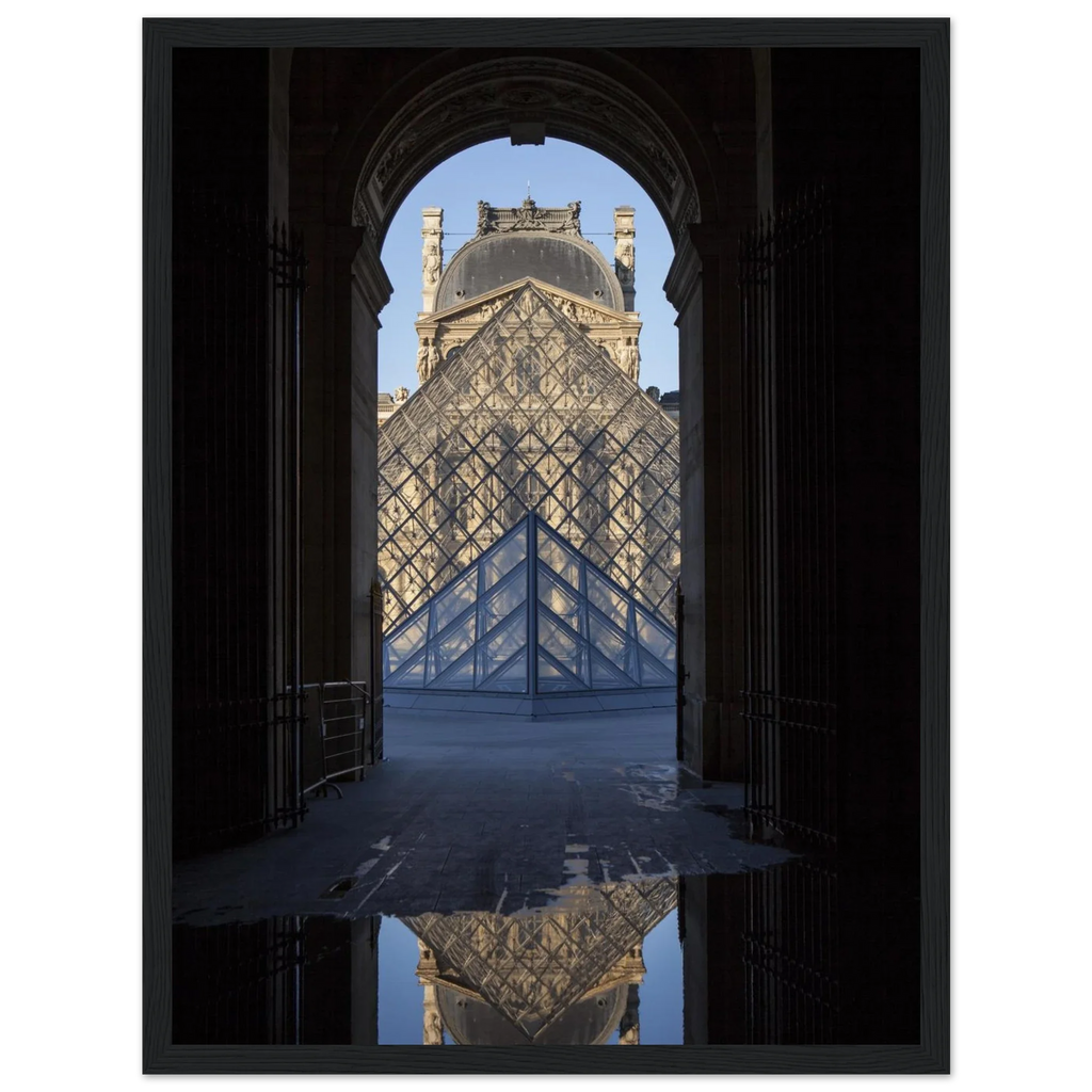 Paris, Louvre, photographie d'art de Mohamed Khalil encadrée – visuel 5