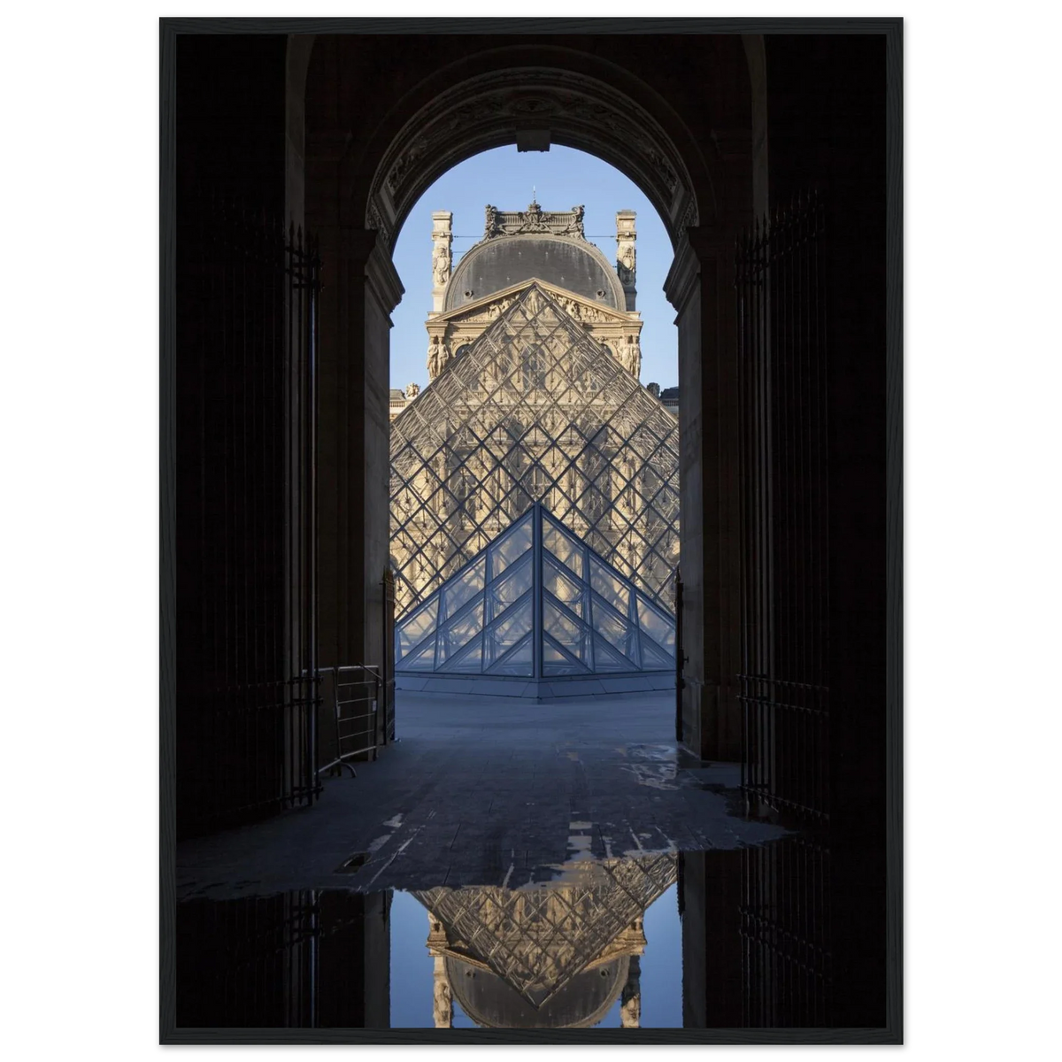 Paris, Louvre, photographie d'art de Mohamed Khalil encadrée – visuel 6
