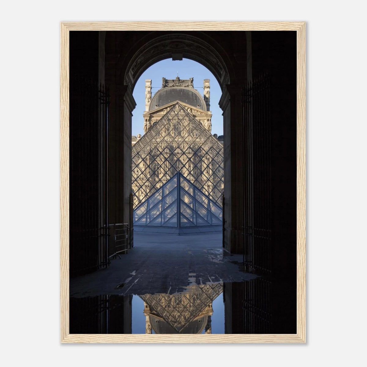 Paris, Louvre, photographie d'art de Mohamed Khalil encadrée – visuel 7