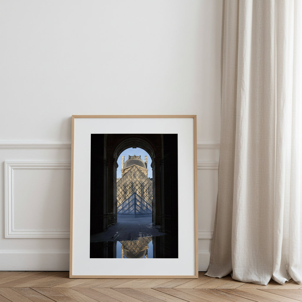 Photographie d'art Paris, Louvre par Mohamed Khalil – tirage photo