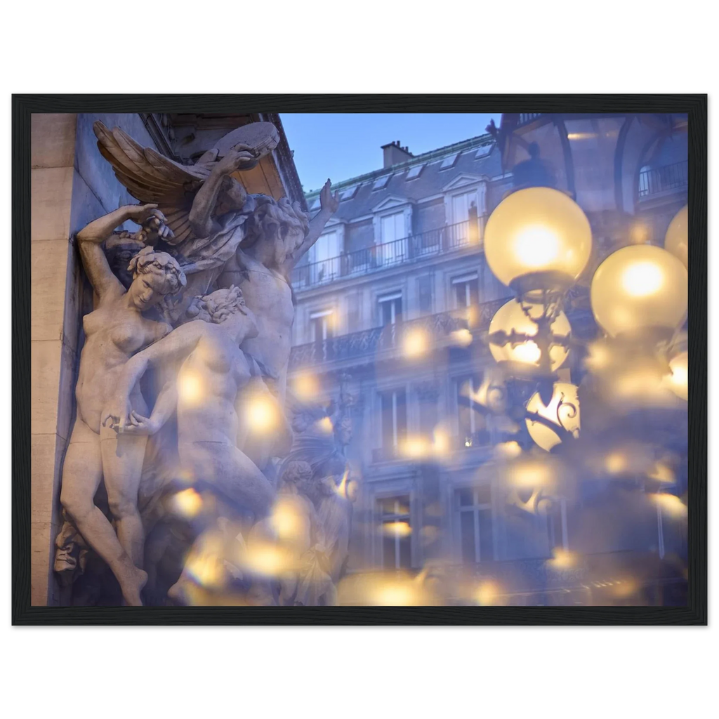 Paris, Opéra Garnier, photographie d'art de Mohamed Khalil encadrée – visuel 3