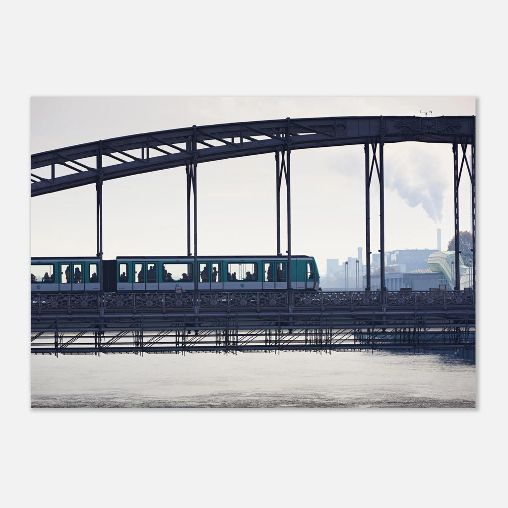 Paris, Passerelle d'Austerlitz, photographie d'art de Mohamed Khalil – visuel 4