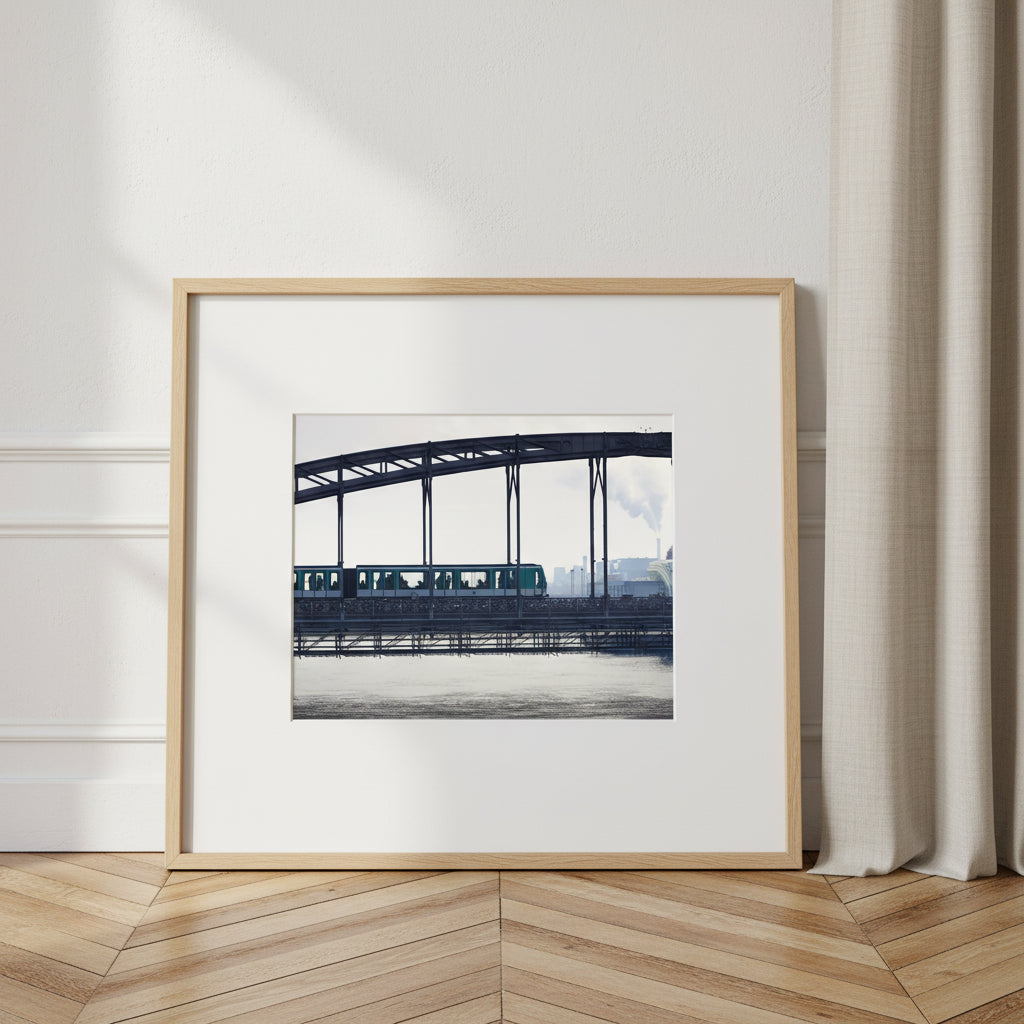 Photographie d'art Paris, Passerelle d'Austerlitz par Mohamed Khalil – tirage photo