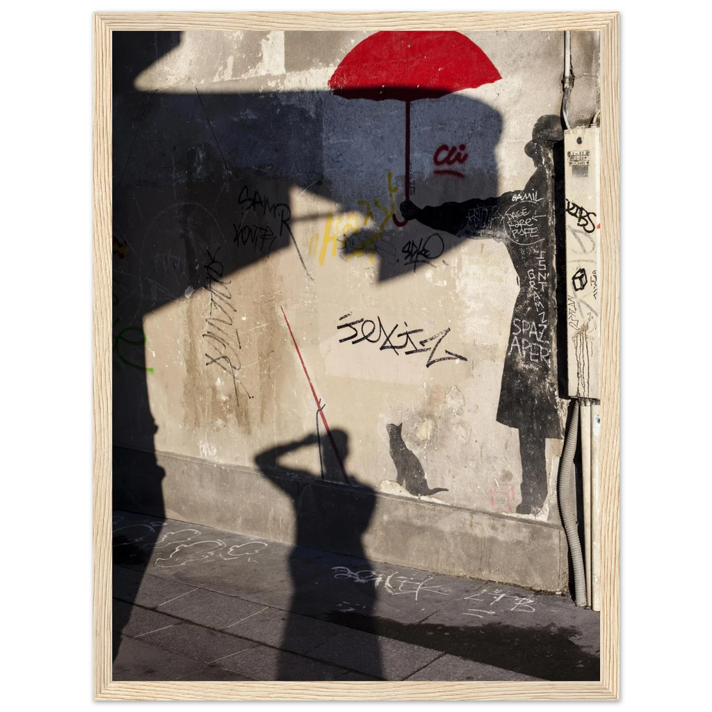 Paris, Rue du Chat qui Pêche, photographie d'art de Mohamed Khalil encadrée – visuel 3