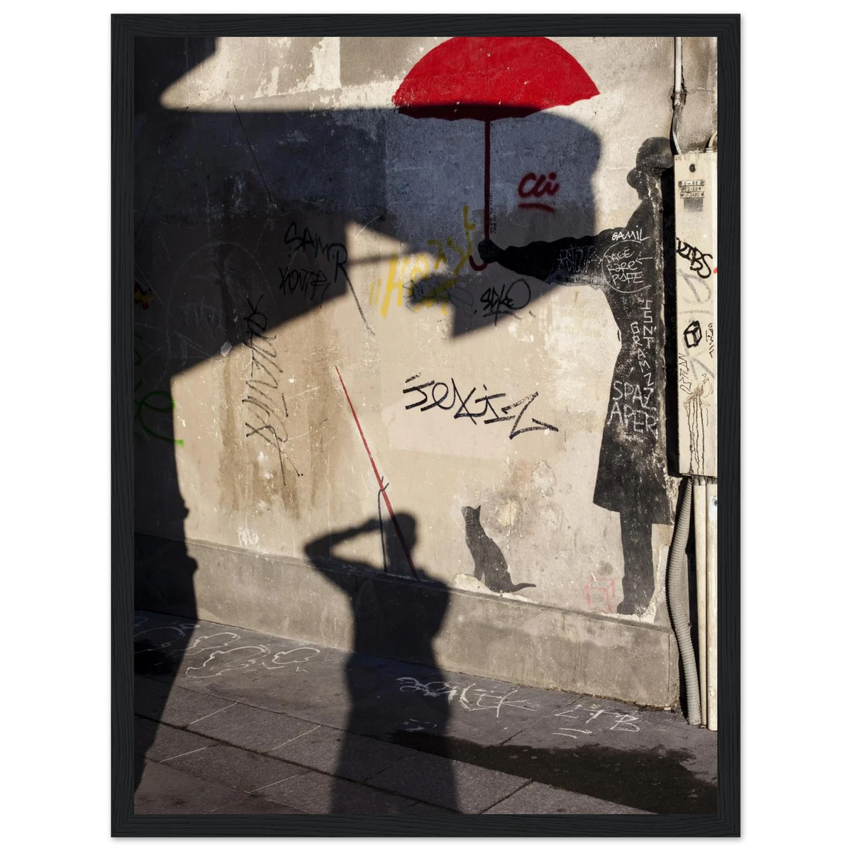 Paris, Rue du Chat qui Pêche, photographie d'art de Mohamed Khalil encadrée – visuel 6
