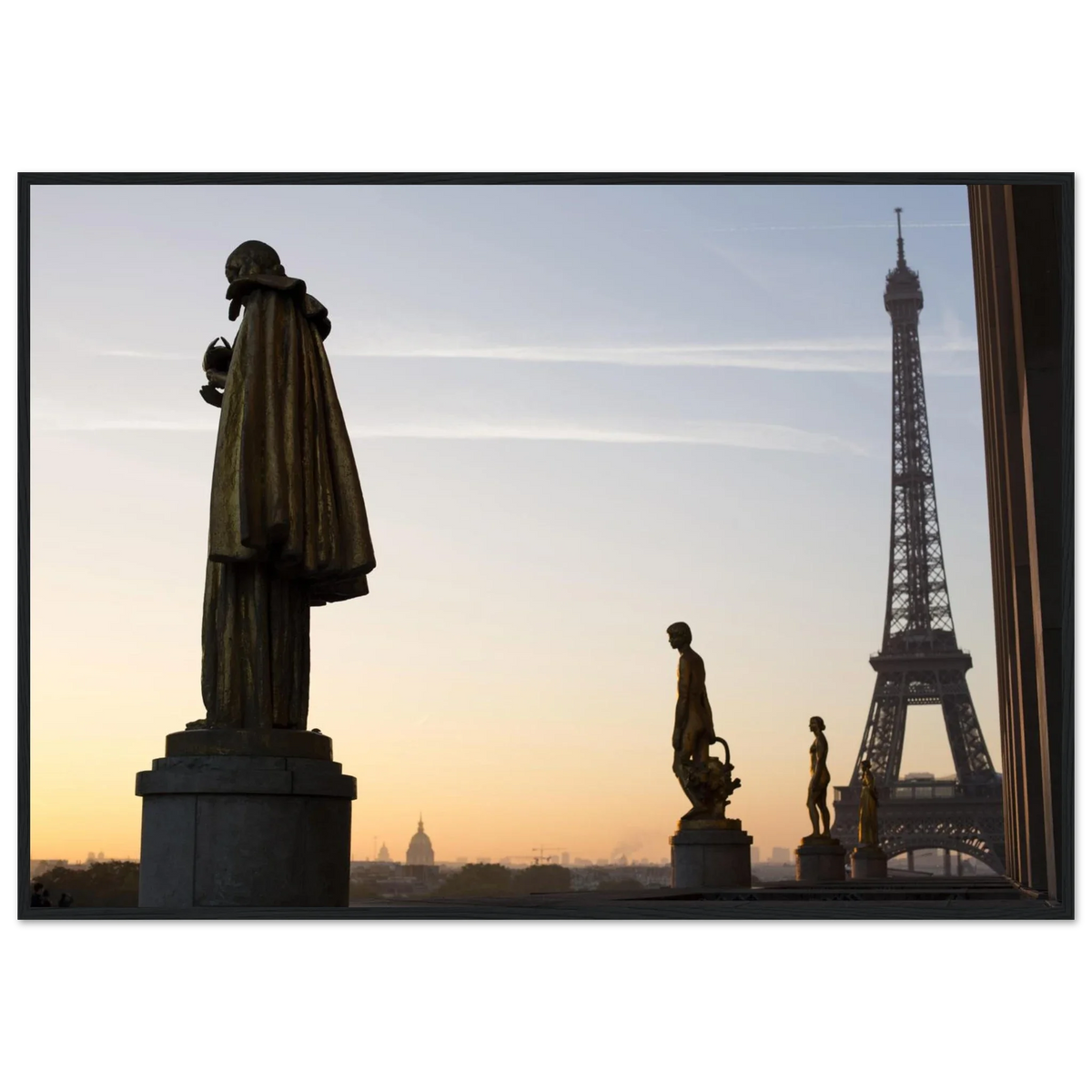 Paris, Trocadéro, photographie d'art de Mohamed Khalil encadrée – visuel 2