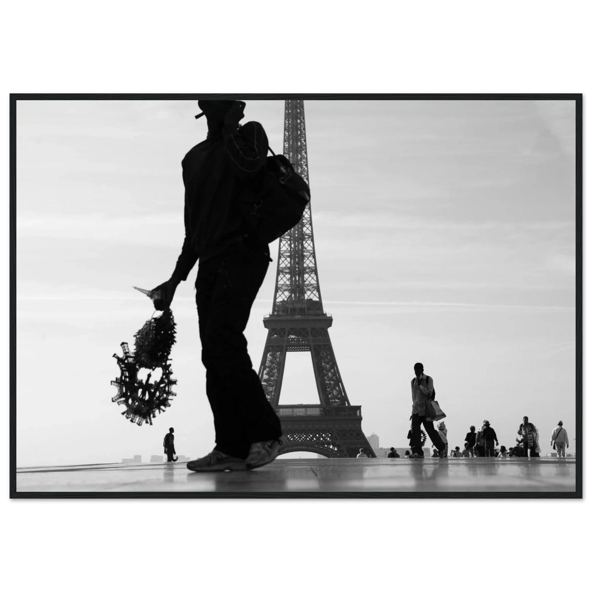 Paris, Trocadéro, photographie d'art de Mohamed Khalil encadrée – visuel 3