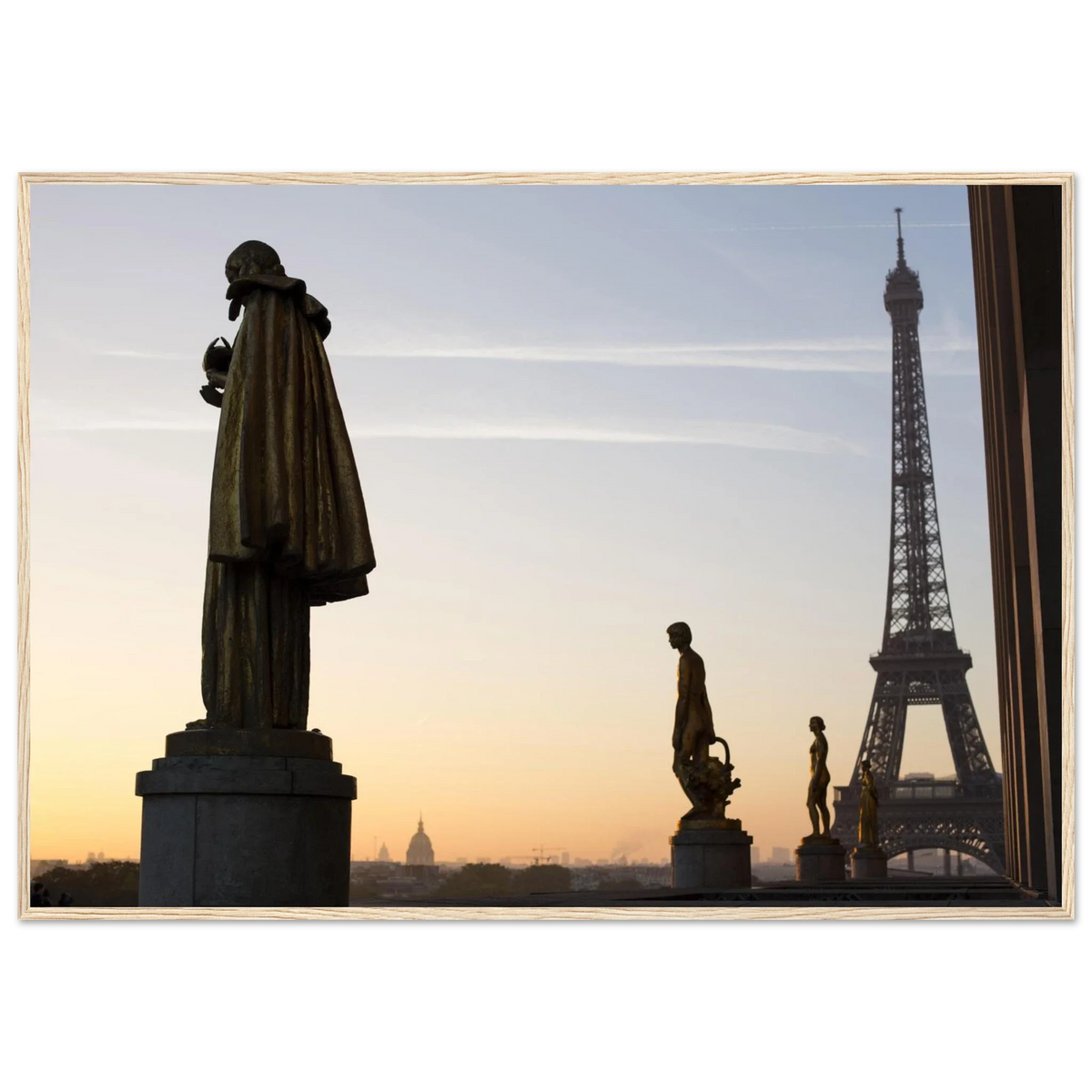 Paris, Trocadéro, photographie d'art de Mohamed Khalil encadrée – visuel 4